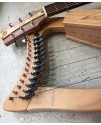 12弦 小豎琴 12 strings lever harp